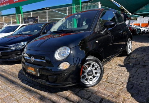Fiat 500 2012 Preto — foto 1 de 3