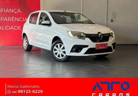 Renault Sandero 2020 Branco — foto 1 de 3