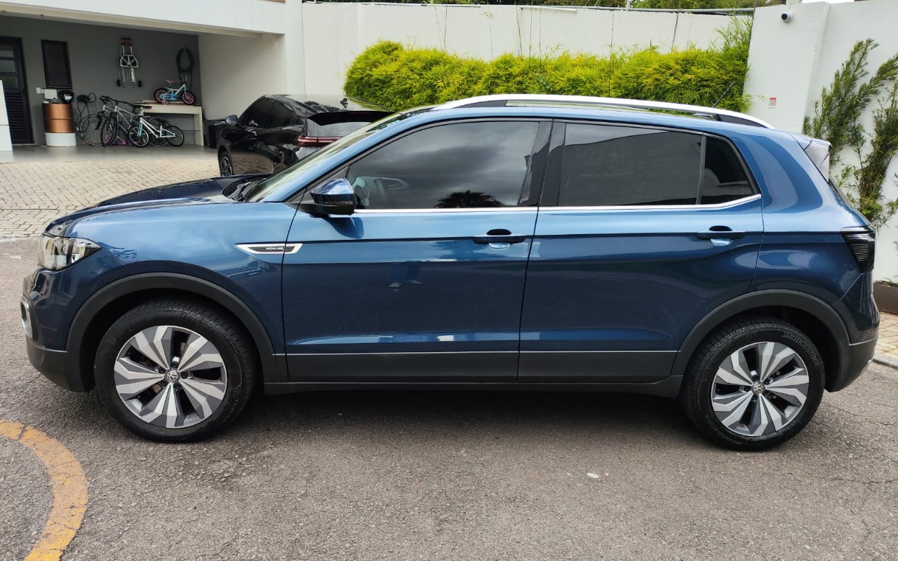 Volkswagen T-Cross Hig. 250 TSI 1.4 Flex 16V 5p Aut na cor Azul em Curitiba / PR - 2158030