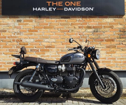 Triumph BONNEVILLE T120 BLACK 2024 Cinza — foto 1 de 3