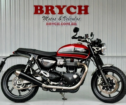 Triumph Speed Twin 1200cc 2020 Vermelho — foto 1 de 3