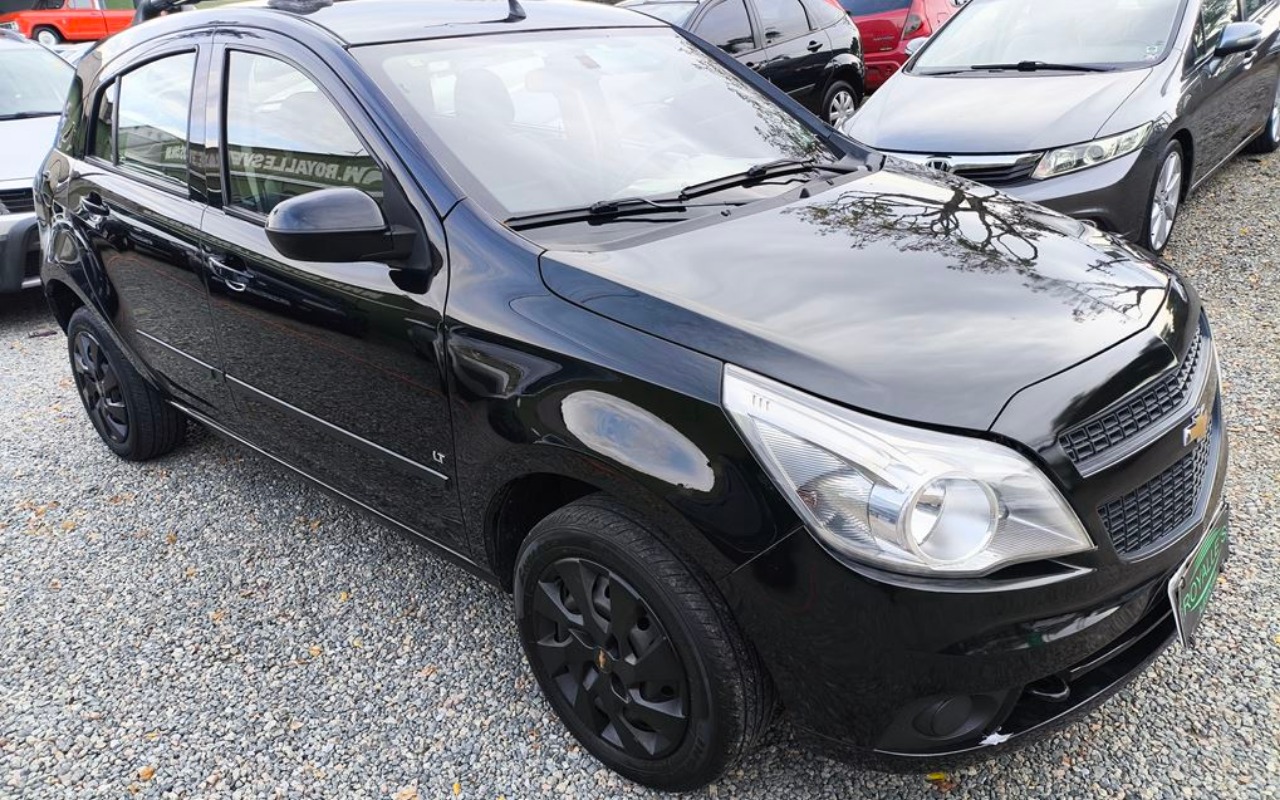 Chevrolet Agile 2011 Preto — foto 1 de 3