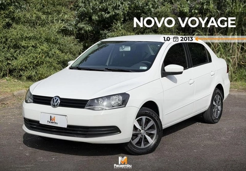 Volkswagen Voyage 1.0 Flex 12V 4p 2013 Branco — foto 1 de 3