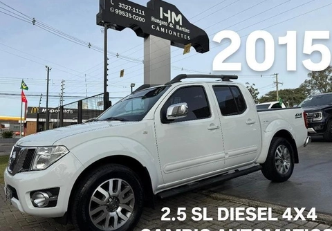 Nissan Frontier 2015 Branco — foto 1 de 3