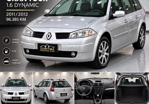 Renault Megane 2012 Prata — foto 1 de 3