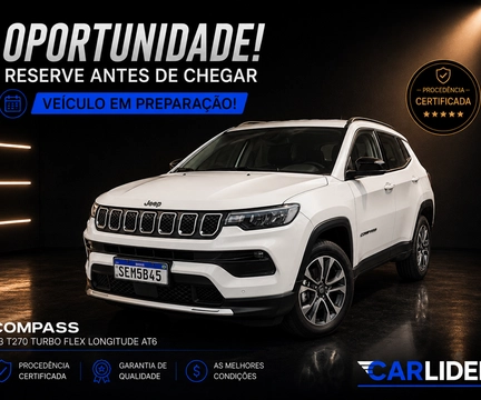 Jeep Compass 2023 Branco — foto 1 de 1