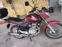Honda CG 150 TITAN-EX MIX/FLEX  na cor Vermelho no Porto Alegre / RS - 22265
