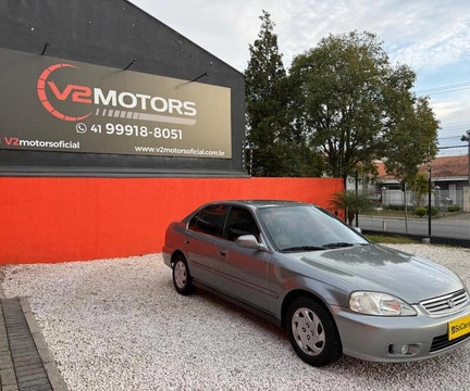 Honda Civic 2000 Cinza — foto 1 de 3