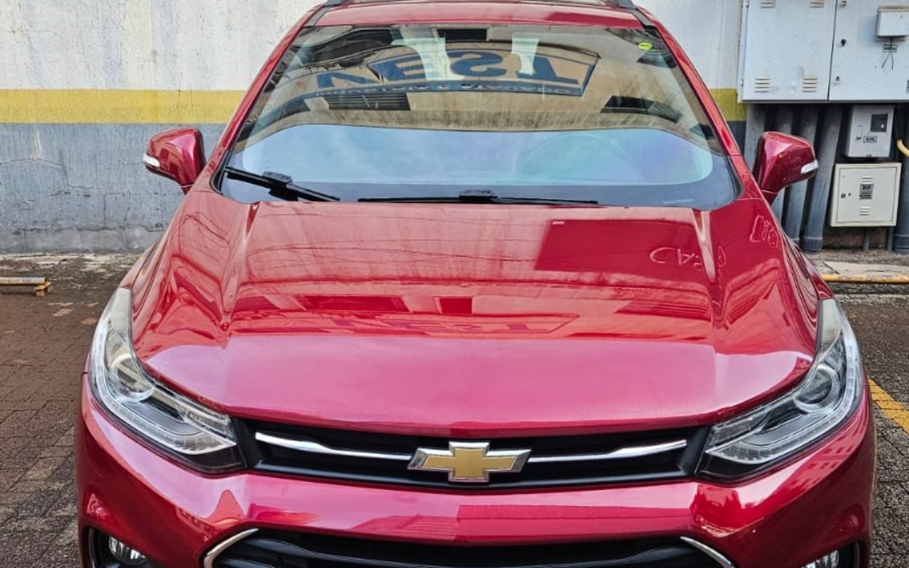Chevrolet Tracker Premier 1.4 Turbo 16V Flex Aut na cor Vermelho em Maringá / PR - 2233150