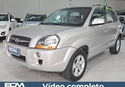 Hyundai Tucson 2.0 16V Flex Mec. 2010 Prata — foto 1 de 3