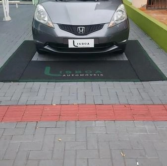 Honda Fit 2009 Cinza — foto 1 de 3