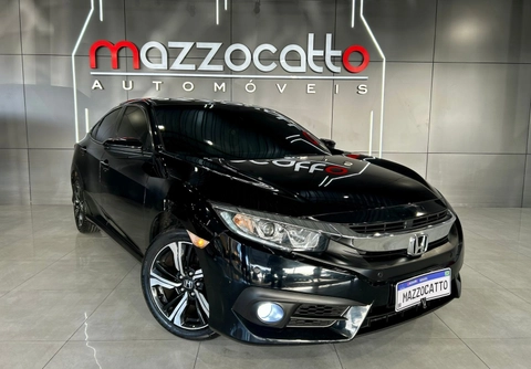 Honda Civic 2018 Preto — foto 1 de 3