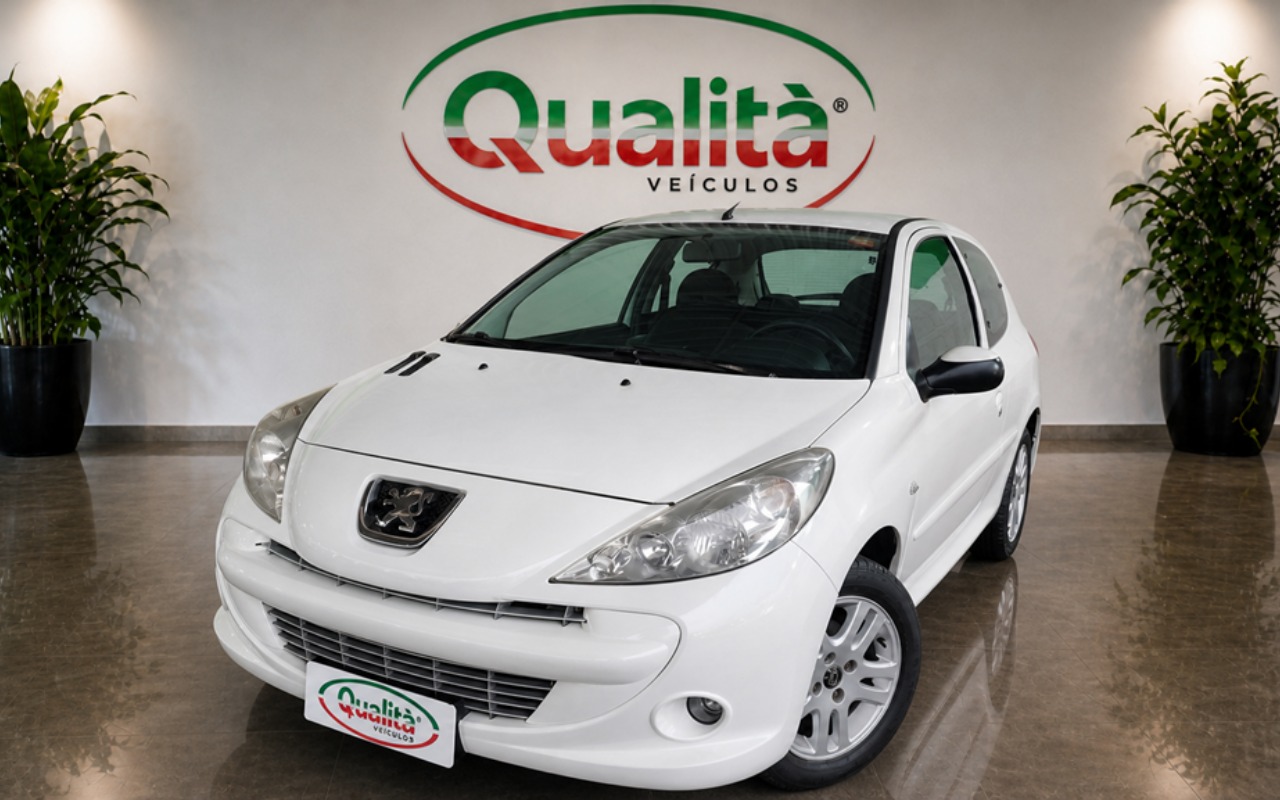 Peugeot 207 XR 1.4 Flex 8V 3p 2012 Branco — foto 1 de 3