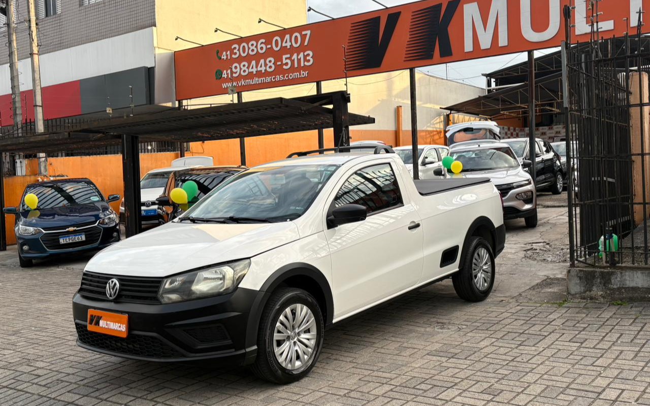Volkswagen Saveiro 2023 Branco — foto 1 de 3