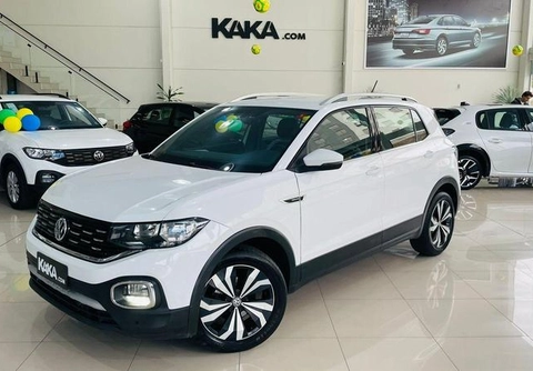 Volkswagen T-Cross 2021 Branco — foto 1 de 3