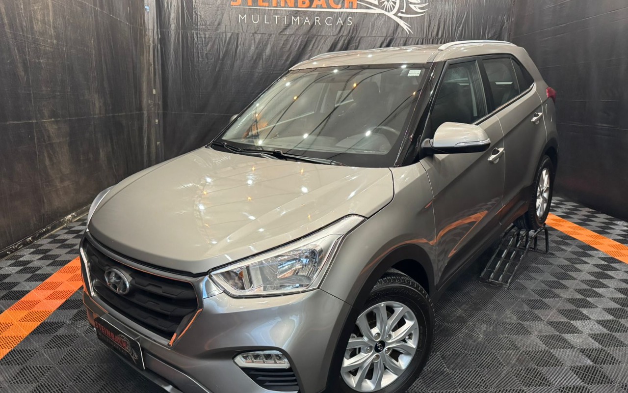 Hyundai Creta Action 1.6 16V Flex Aut. na cor Cinza em Santo Amaro da Imperatriz / SC - 2258558