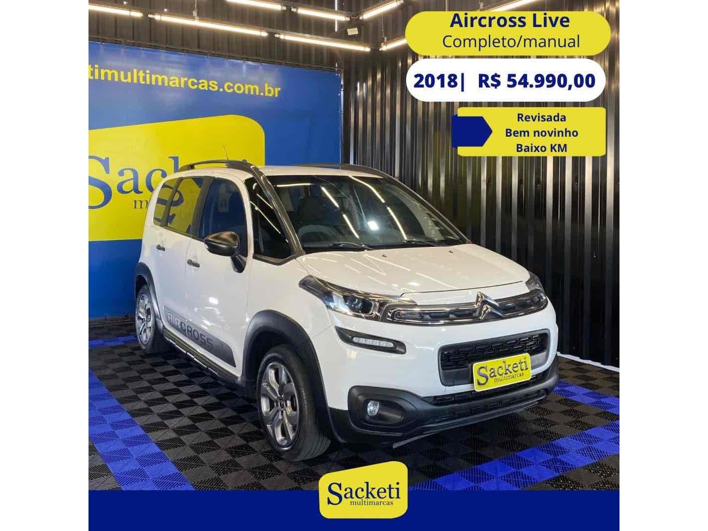 Citroën C3 Aircross 2018 Branco — foto 1 de 3
