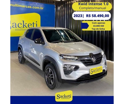 Renault Kwid 2023 Cinza — foto 1 de 3