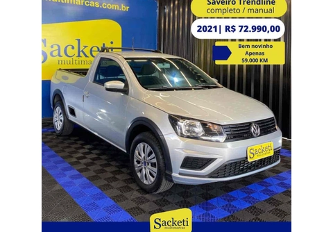 Volkswagen Saveiro 2021 Cinza — foto 1 de 3