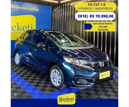 Honda Fit 2018 Azul — foto 1 de 3