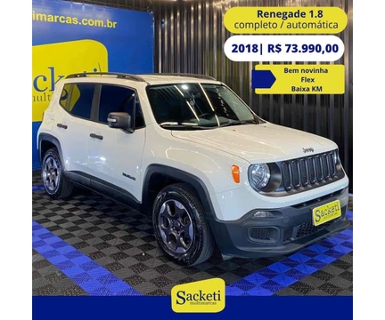 Jeep Renegade 2018 Branco — foto 1 de 3
