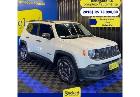 Jeep Renegade 2018 Branco — foto 1 de 3