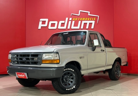 Ford F-1000 XL 2.5 HSD Diesel TB 1998 Prata — foto 1 de 3