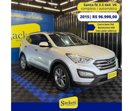 Hyundai Santa Fé 2015 Cinza — foto 1 de 3