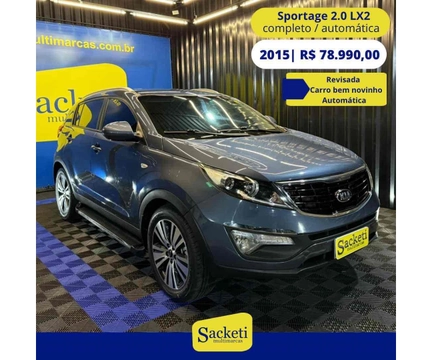 Kia Sportage 2015 Azul — foto 1 de 3
