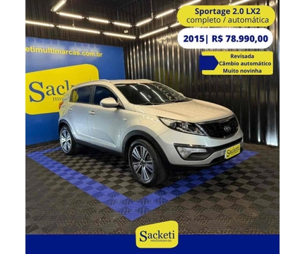 Kia Sportage 2015 Cinza — foto 1 de 3
