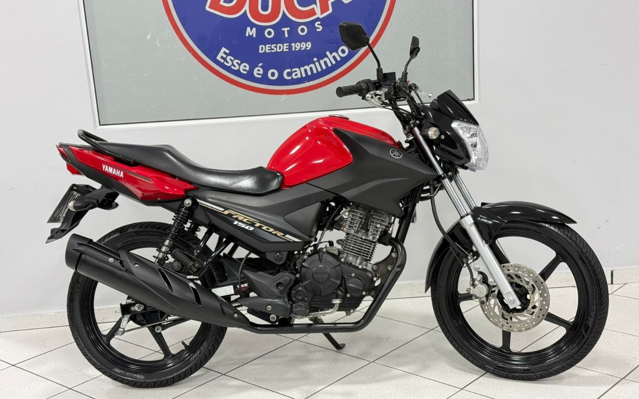 YAMAHA YBR 150 FACTOR ED/FLEX  na cor Vermelho em Araucária / PR - 2261014