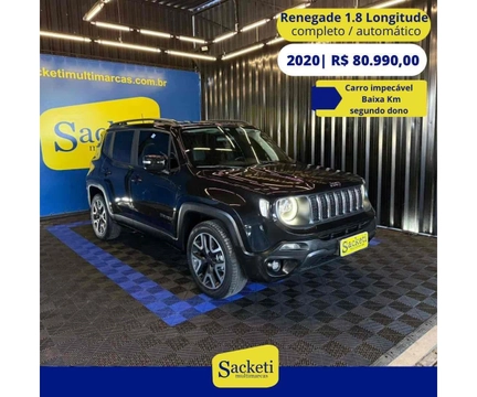 Jeep Renegade 2020 Preto — foto 1 de 3
