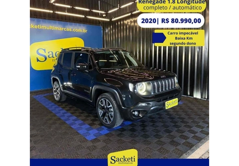 Jeep Renegade 2020 Preto — foto 1 de 3