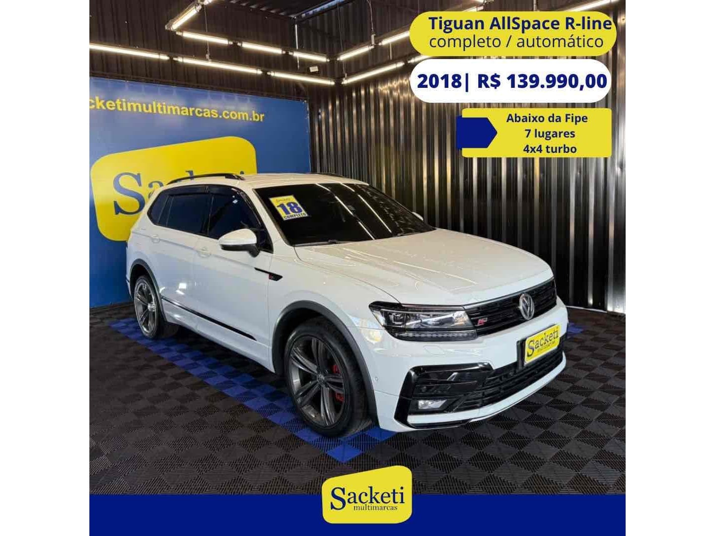 Volkswagen Tiguan 2018 Branco — foto 1 de 3