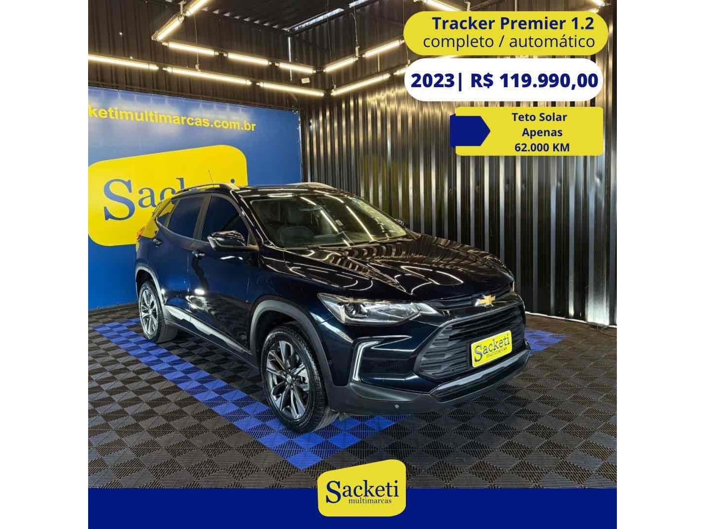 Chevrolet Tracker 2023 Azul — foto 1 de 3