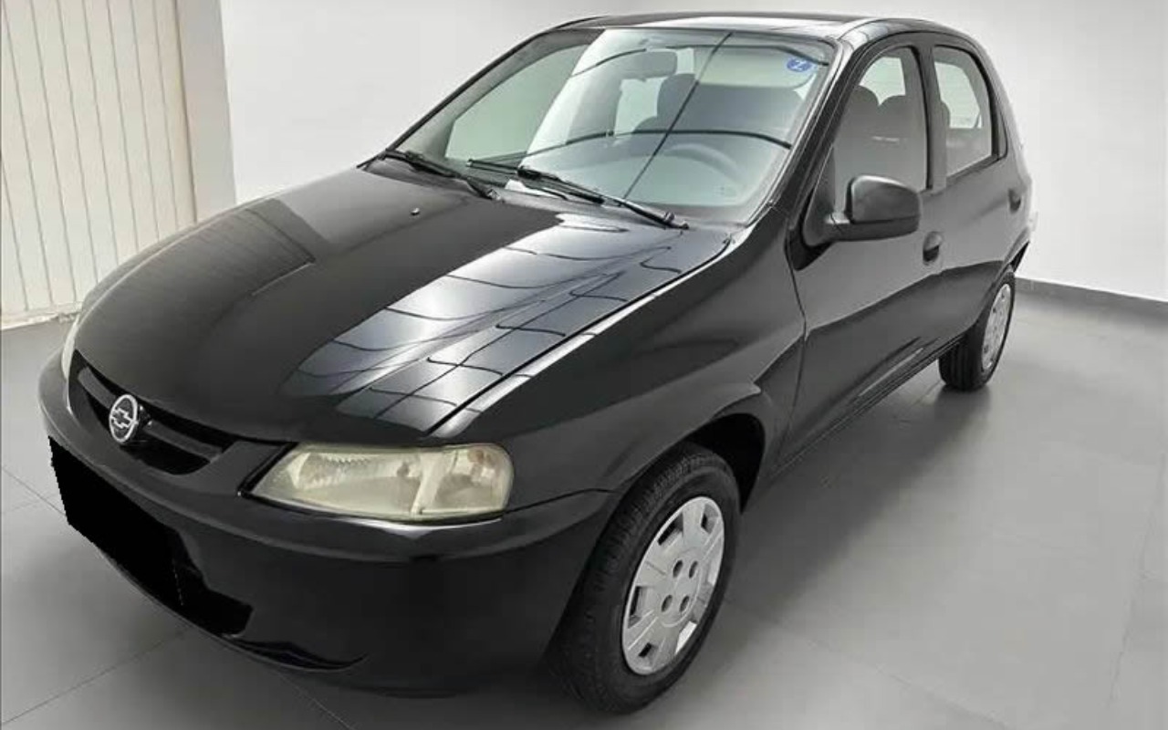 Chevrolet Celta 1.0/ Super 1.0 MPFI VHC 8v 5p na cor Preto em São Paulo / SP - 2263307