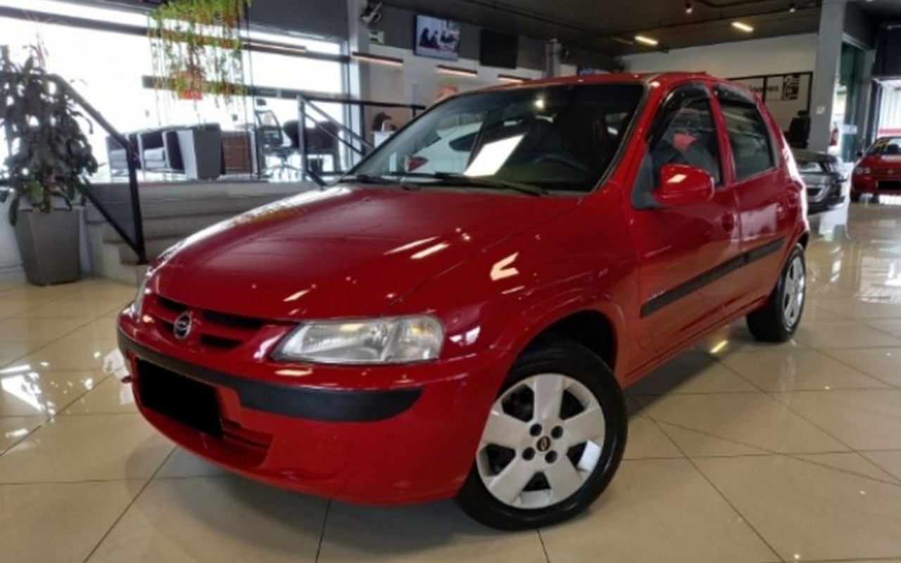 Chevrolet Celta 1.0/ Super 1.0 MPFI VHC 8v 5p na cor Vermelho em São Paulo / SP - 2263519