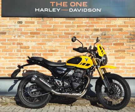Triumph SCRAMBLER 400 XC 2026 Amarelo — foto 1 de 3