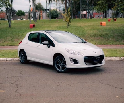 Peugeot 308 2014 Branco — foto 1 de 3