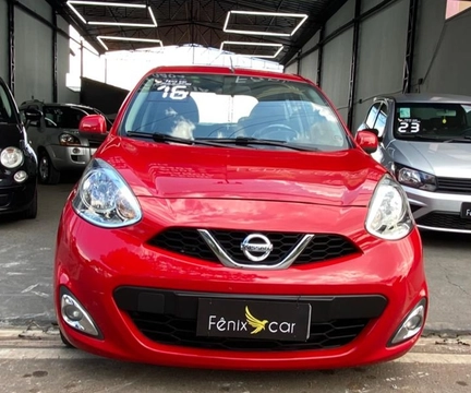 Nissan MARCH SV 1.0 12V Flex 5p 2016 Laranja — foto 1 de 3