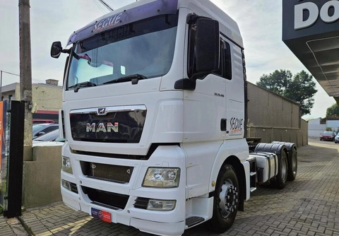 Man TGX 29.440 6x4 2p (diesel)(E5) 2020 Branco — foto 1 de 3
