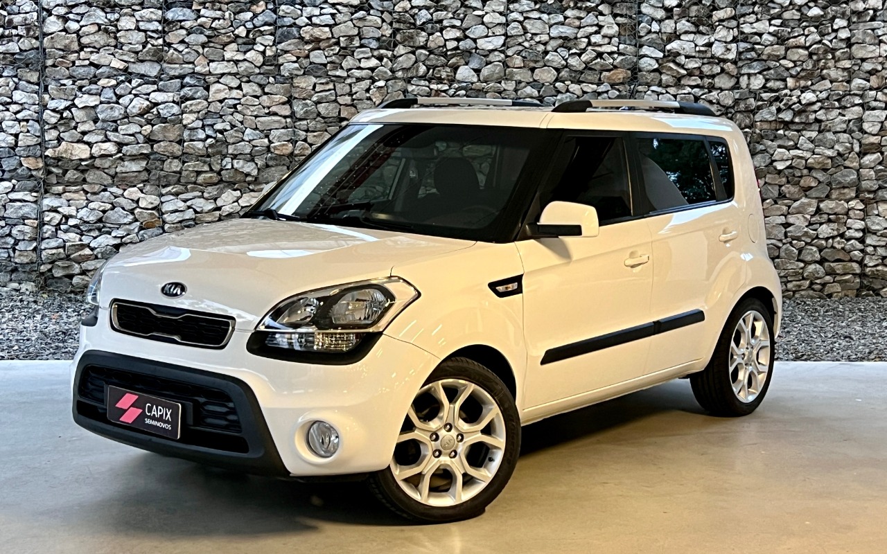 Kia SOUL 1.6/ 1.6 16V FLEX Aut. na cor Branco em Curitiba / PR - 2288295