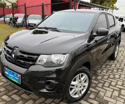 Renault Kwid 2019 Preto — foto 1 de 3