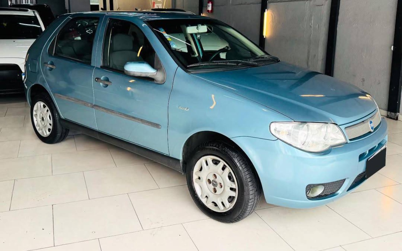 Fiat Palio ELX 1.3 mpi Flex 8V 4p na cor Azul em Guarulhos / SP - 2305455