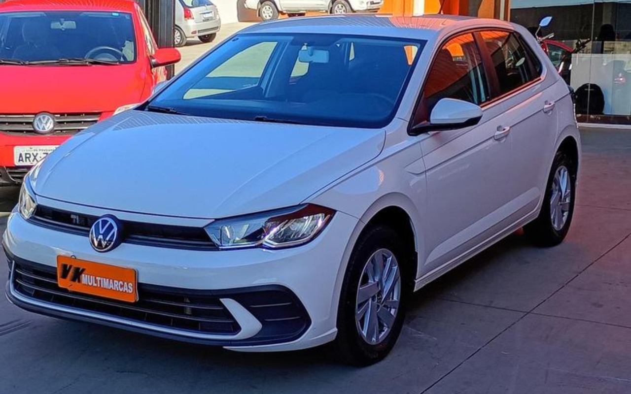 Volkswagen Polo 1.0 TSI Flex 12V 5p 2024 Branco — foto 1 de 3