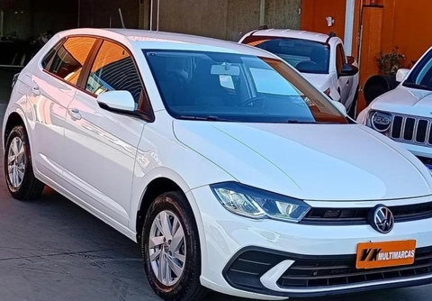 Volkswagen Polo 1.0 TSI Flex 12V 5p 2024 Branco — foto 1 de 3