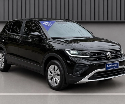 Volkswagen T-Cross 2025 Preto — foto 1 de 3