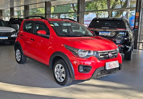 Fiat Mobi 2019 Vermelho — foto 1 de 3