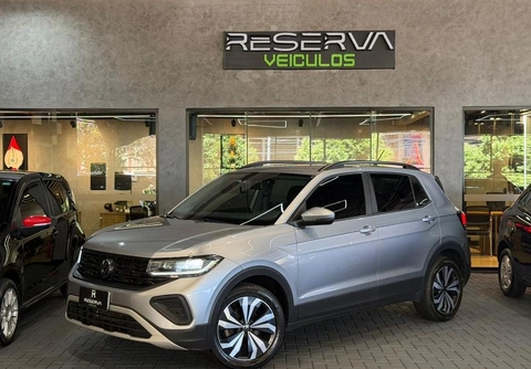 Volkswagen T-Cross 2025 Prata — foto 1 de 3