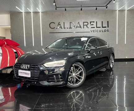 Audi A5 2018 Preto — foto 1 de 3